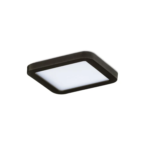 SLIM 9 SQUARE 3000K IP44 BLACK
