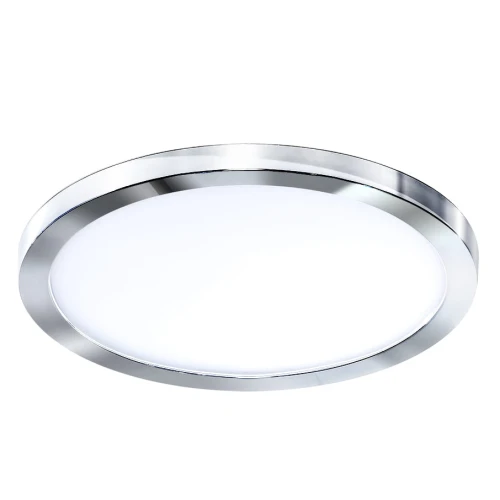 Plafon SLIM 15 ROUND 3000K IP44 chrom szer.14.5cm