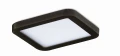 SLIM 9 SQUARE 3000K IP44 BLACK