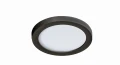 SLIM 9 ROUND 4000K IP44 BLACK