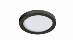 SLIM 9 ROUND 4000K IP44 BLACK