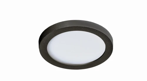 SLIM 9 ROUND 4000K IP44 BLACK