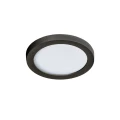 SLIM 9 ROUND 4000K IP44 BLACK