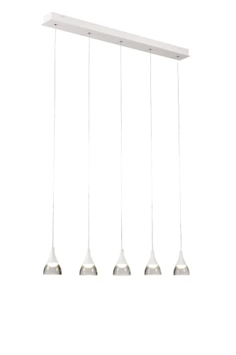 Lampa wisząca DALMATIA biała 5xLED wys.170cm