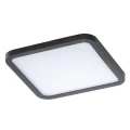 Plafon SLIM 15 SQUARE 3000K IP44 czarny LED szer.14.5cm