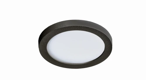 SLIM 9 ROUND 3000K IP44 BLACK