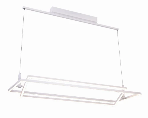 Lampa wisząca VIENA biała 1xLED wys.180cm