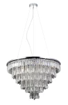 Lampa wisząca Azzardo KALABRIA XL PENDANT transparentna 12xG9 wys.150cm