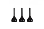 Lampa wisząca Azzardo SOUL czarna 3xE27 wys.140cm
