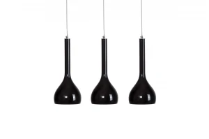 Lampa wisząca Azzardo SOUL czarna 3xE27 wys.140cm