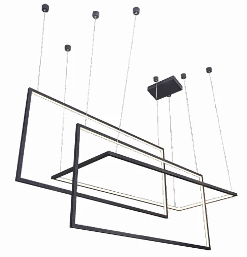 Lampa wisząca METRIC czarna 1 LED czarna 250cm