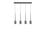 Lampa wisząca Azzardo IZZA przydymiony 4xE14 wys.130cm