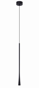 Lampa wisząca Azzardo KALIA czarna 1xLED wys.170cm