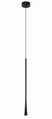 Lampa wisząca KALIA czarna 1xLED wys.170cm