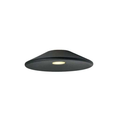 Abażur/klosz TENTOR DISC czarny szer.9.2cm wys.1.8cm