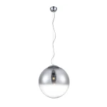 Lampa wisząca Azzardo IRIS 40 chrom 1xE27 wys.150cm