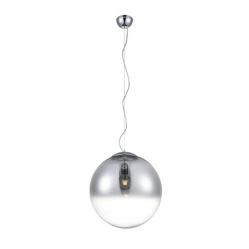 Lampa wisząca IRIS 40 chrom 1xE27 wys.150cm