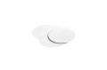 CLOVER OVAL WHITE
