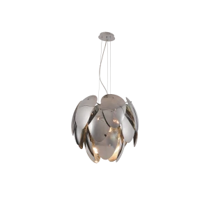 Lampa wisząca Azzardo ANTIRES przydymiony 5xE27 wys.140cm
