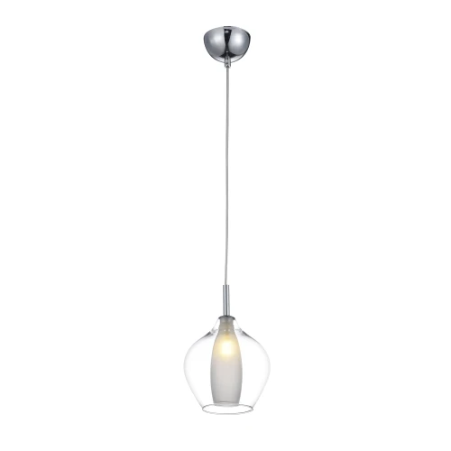 Lampa wisząca AMBER MILANO transparentna 1xG9 wys.120cm