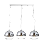 Lampa wisząca Azzardo IRIS LINE chrom 3xE27 wys.120cm