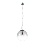 Lampa wisząca Azzardo IRIS 30 chrom 1xE27 wys.150cm