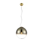 Lampa wisząca Azzardo IRIS 30 złota 1xE27 wys.150cm