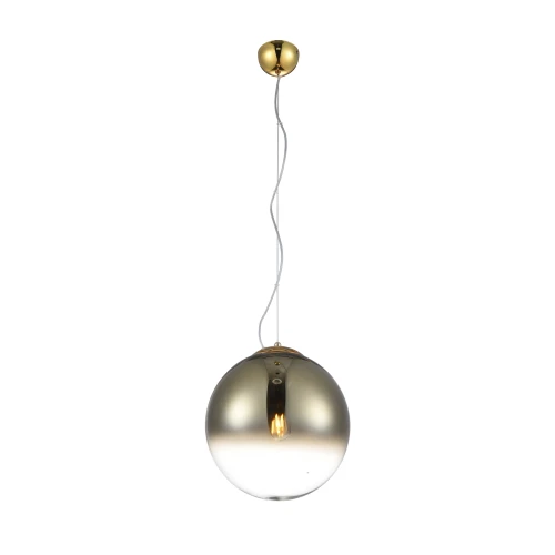Lampa wisząca IRIS 30 złota 1xE27 wys.150cm