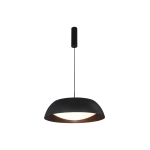 Lampa wisząca Azzardo LENOX PENDANT 60 czarna 1xLED wys.180cm
