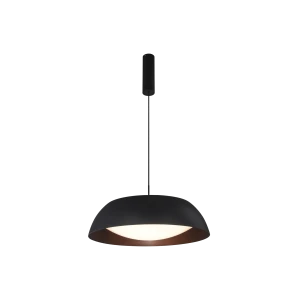 Lampa wisząca Azzardo LENOX PENDANT 60 czarna 1xLED wys.180cm