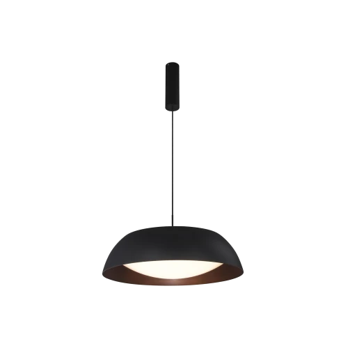 Lampa wisząca LENOX PENDANT 60 czarna 1xLED wys.180cm