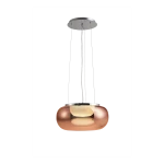 Lampa wisząca Azzardo GALACTIC copper 1xLED wys.160cm