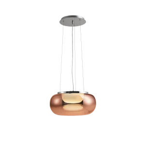 Lampa wisząca Azzardo GALACTIC copper 1xLED wys.160cm