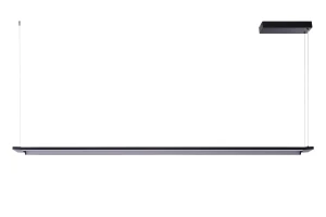 Lampa wisząca Azzardo FLASH czarna 1xLED wys.150cm