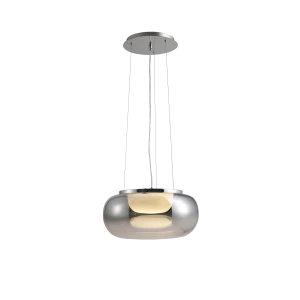 Lampa wisząca Azzardo GALACTIC chrom 1xLED wys.160cm