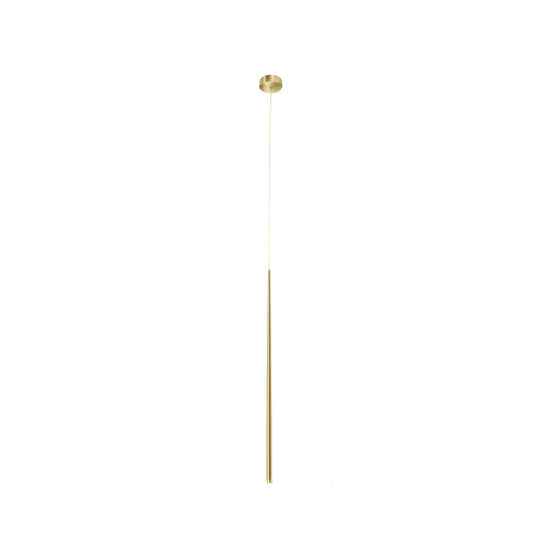 Lampa wisząca LOUISE złota 1xLED wys.230cm