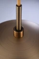 Lampa wisząca HELENA B mosiądz 1xLED wys.180cm