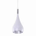 Lampa wisząca SPELL biała 1xE27 wys.130cm