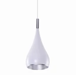 Lampa wisząca Azzardo SPELL biała 1xE27 wys.130cm