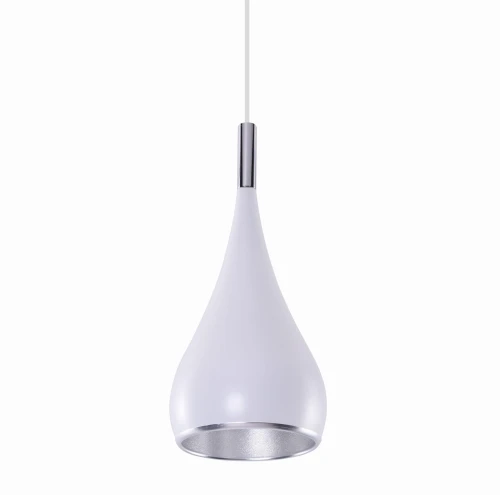 Lampa wisząca SPELL biała 1xE27 wys.130cm
