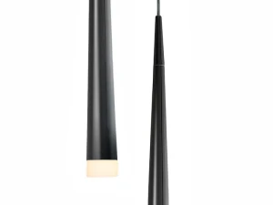 Lampa wisząca Azzardo STYLO czarna 1xG9 wys.130cm