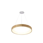 Lampa wisząca Azzardo SILVAM 45 PENDANT drewniany 1xLED wys.150cm