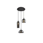 Lampa wisząca Azzardo BLANCA SMOKY przydymiony 3xE14 wys.150cm
