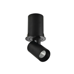 Oprawa podtynkowa Azzardo LUNA 7W czarna LED