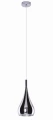 Lampa wisząca SPELL CHROM srebrna 1xE27 wys.130cm