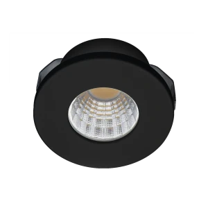 Oprawa podtynkowa Azzardo FILL R 3000K czarna LED