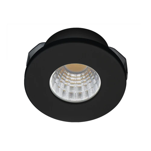 Oprawa podtynkowa FILL R 3000K czarna LED