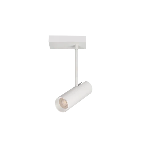 Spot LENS SQUARE biały 1xGU10