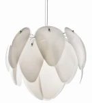 Lampa wisząca Azzardo ANTIRES biała 5xE27 wys.140cm