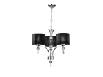 Lampa wisząca Azzardo IMPRESS czarna 3xE27 wys.88cm